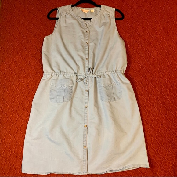 Mini Light Blue Dress - Picture 1 of 3